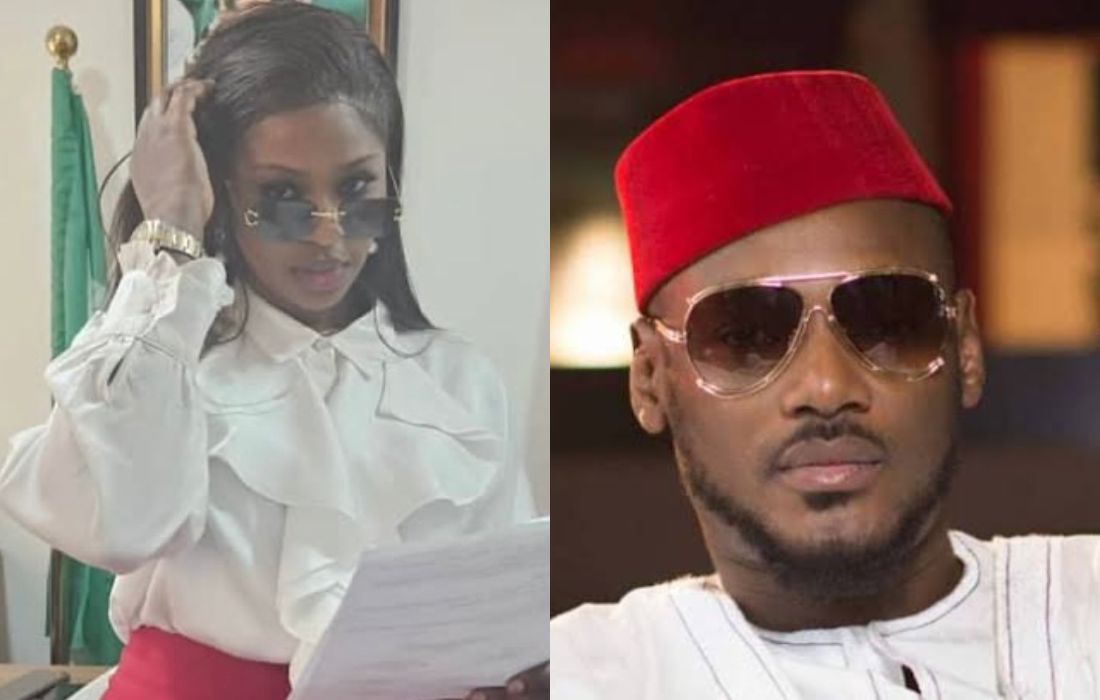 2face idibia and Hon Natasha