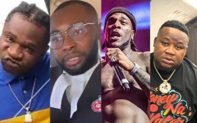 Akpi and his lawyer, burna boy and cubana chief priest