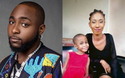 Davido, Ayomide Labinjo and daughter